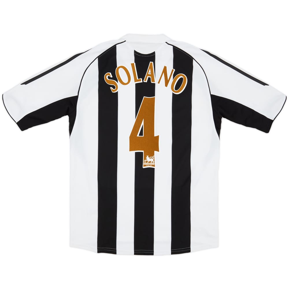 2005-07 Newcastle Home Shirt Solano #4 - 7/10 - (M)