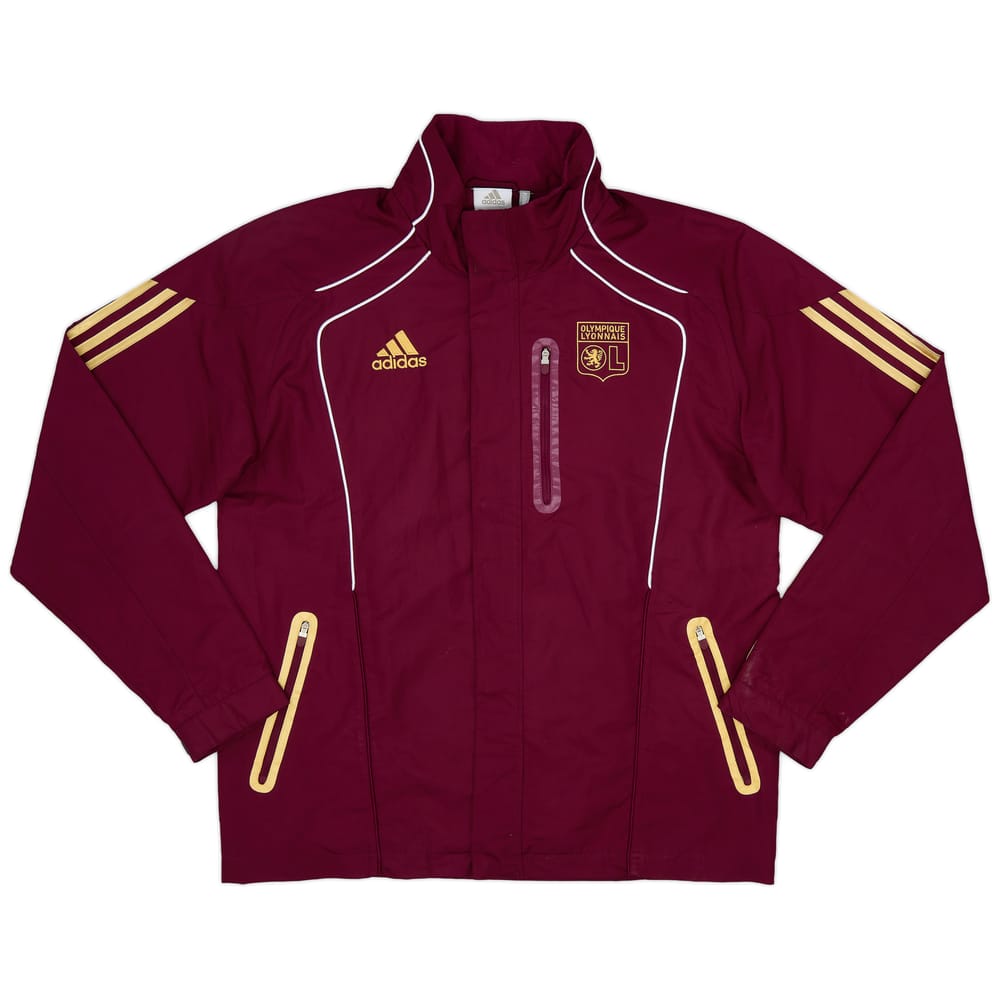 2010-11 Lyon adidas Track Jacket - 8/10 - (M/L)