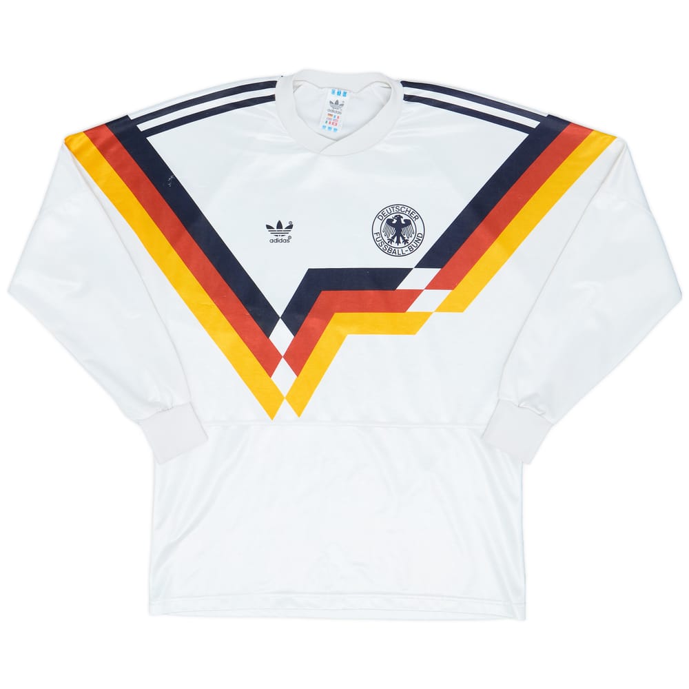 1988-90 West Germany Home L/S Shirt - 8/10 - (M)