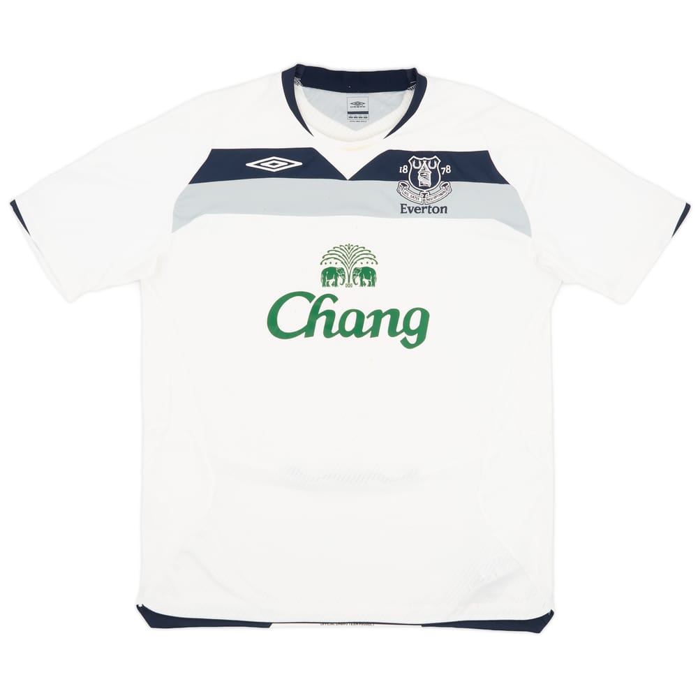 2008-09 Everton Away Shirt - 5/10 - (XL)