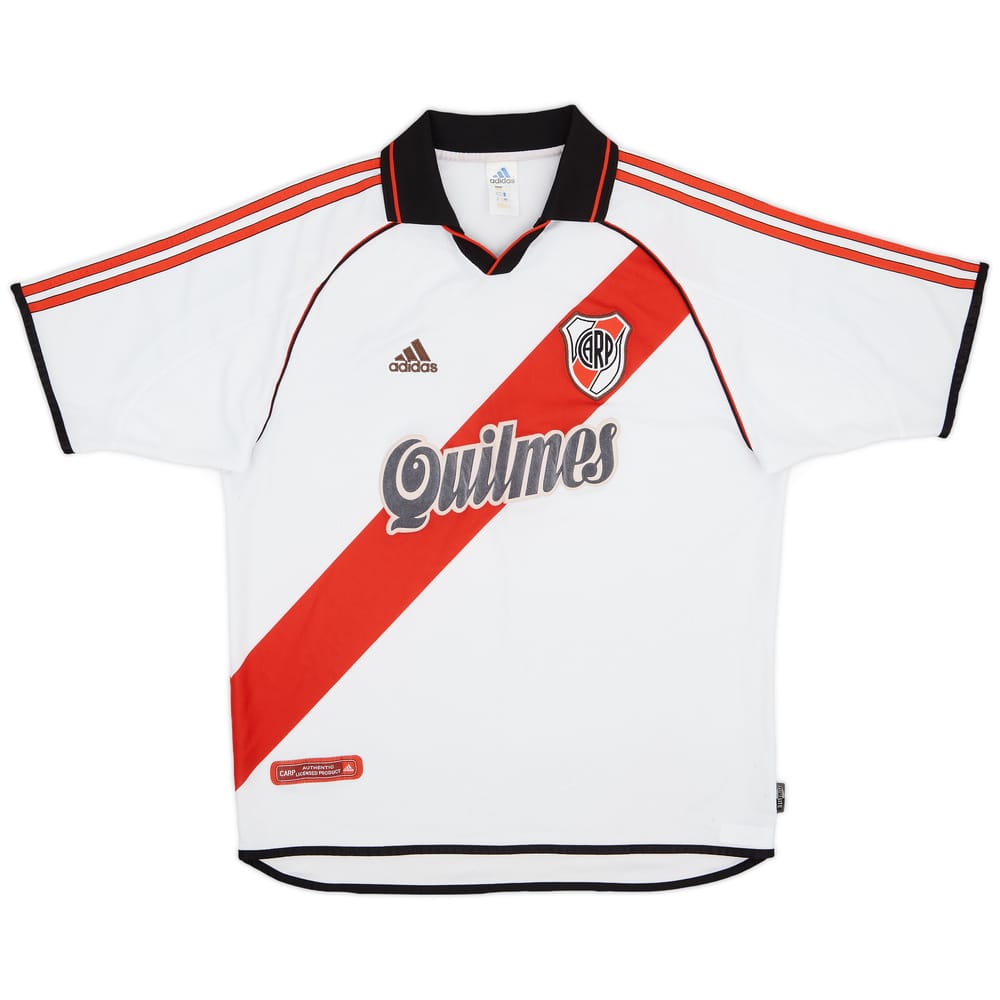 2000-02 River Plate Home Shirt - 6/10 - (L)
