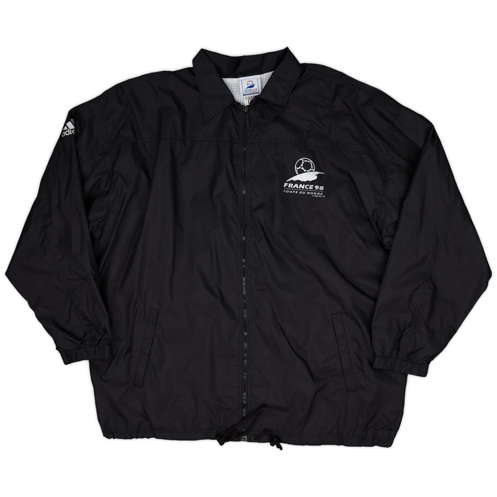 1998 adidas FIFA World Cup 'France 98' Coach Jacket - 9/10 - (XL)
