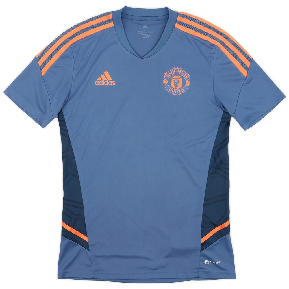 2022-23 Manchester United adidas Training Shirt - 9/10 - (S)