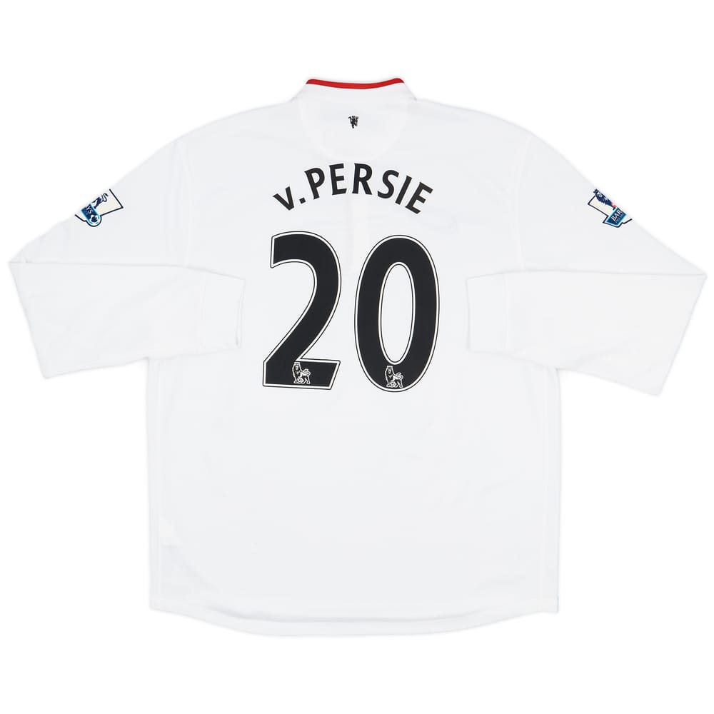 2012-14 Manchester United Away L/S Shirt v.Persie #20 - 8/10 - (XL)