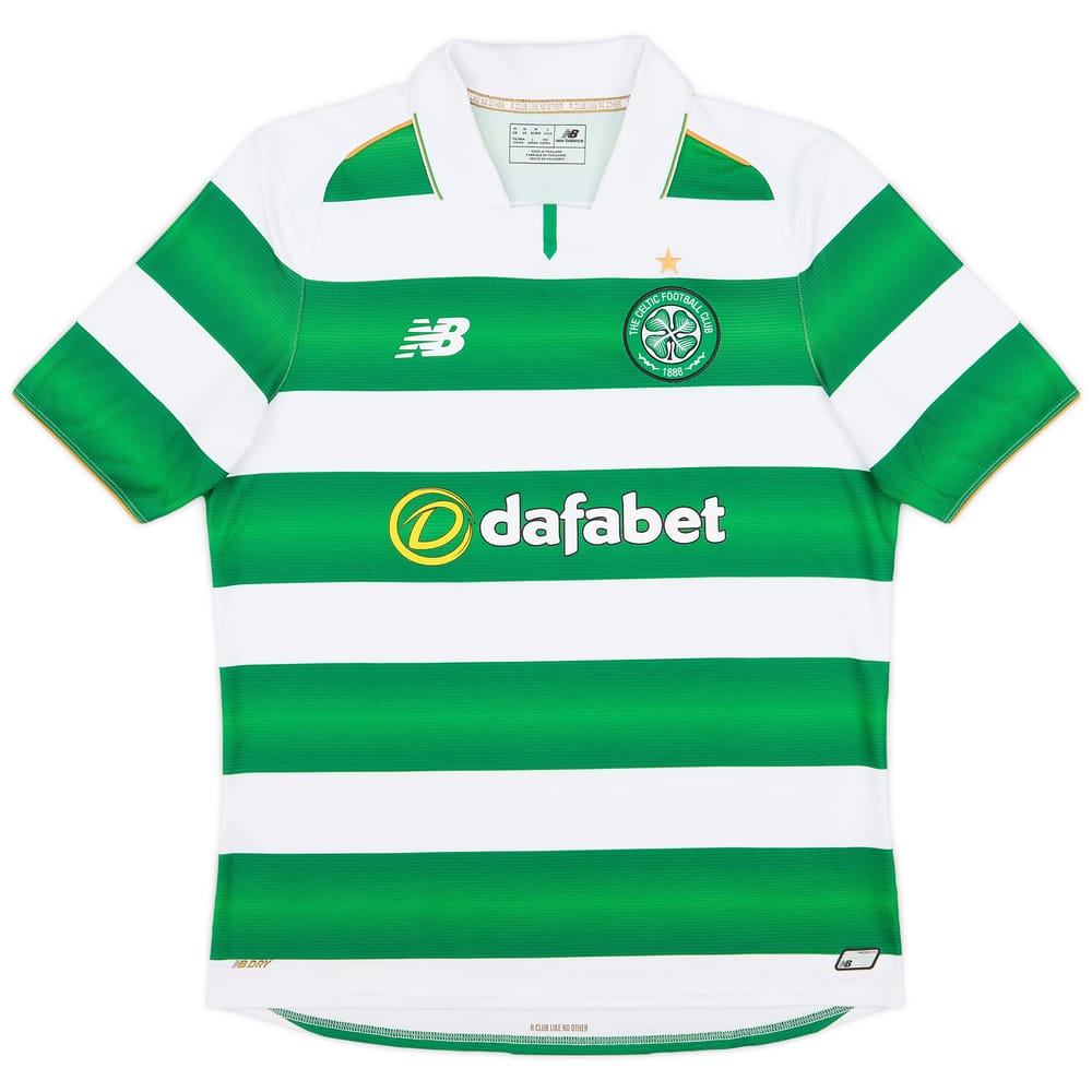 2016-17 Celtic Home Shirt - 9/10 - (M)