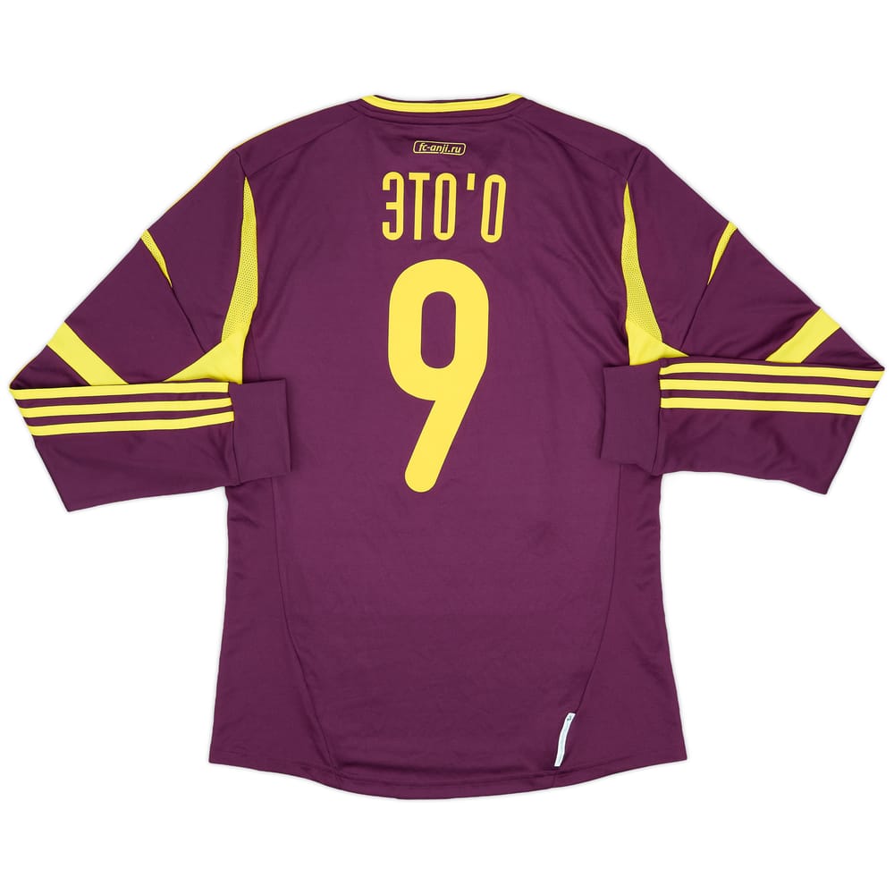 2012-13 Anzhi Makhachkala Away L/S Shirt Eto'o #9 (M)
