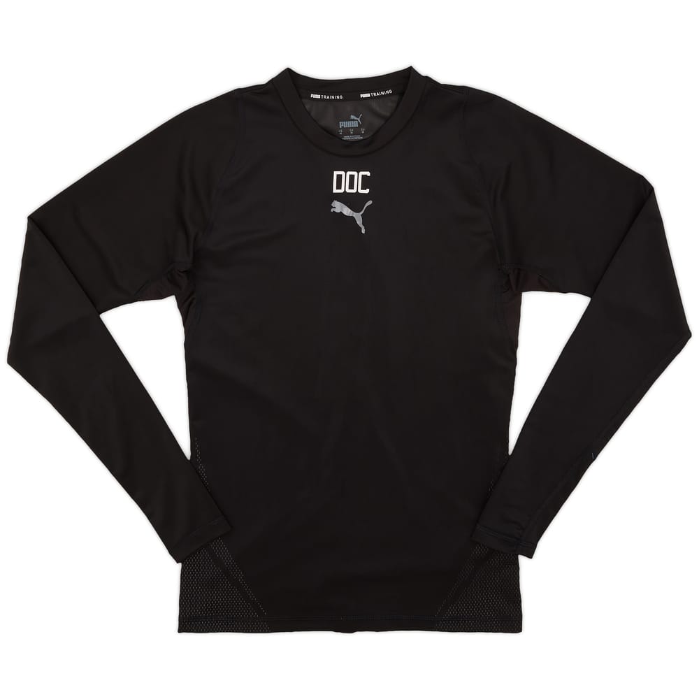 2021-22 Manchester City Staff Issue Compression L/S Baselayer #DOC - 7/10 - (L)