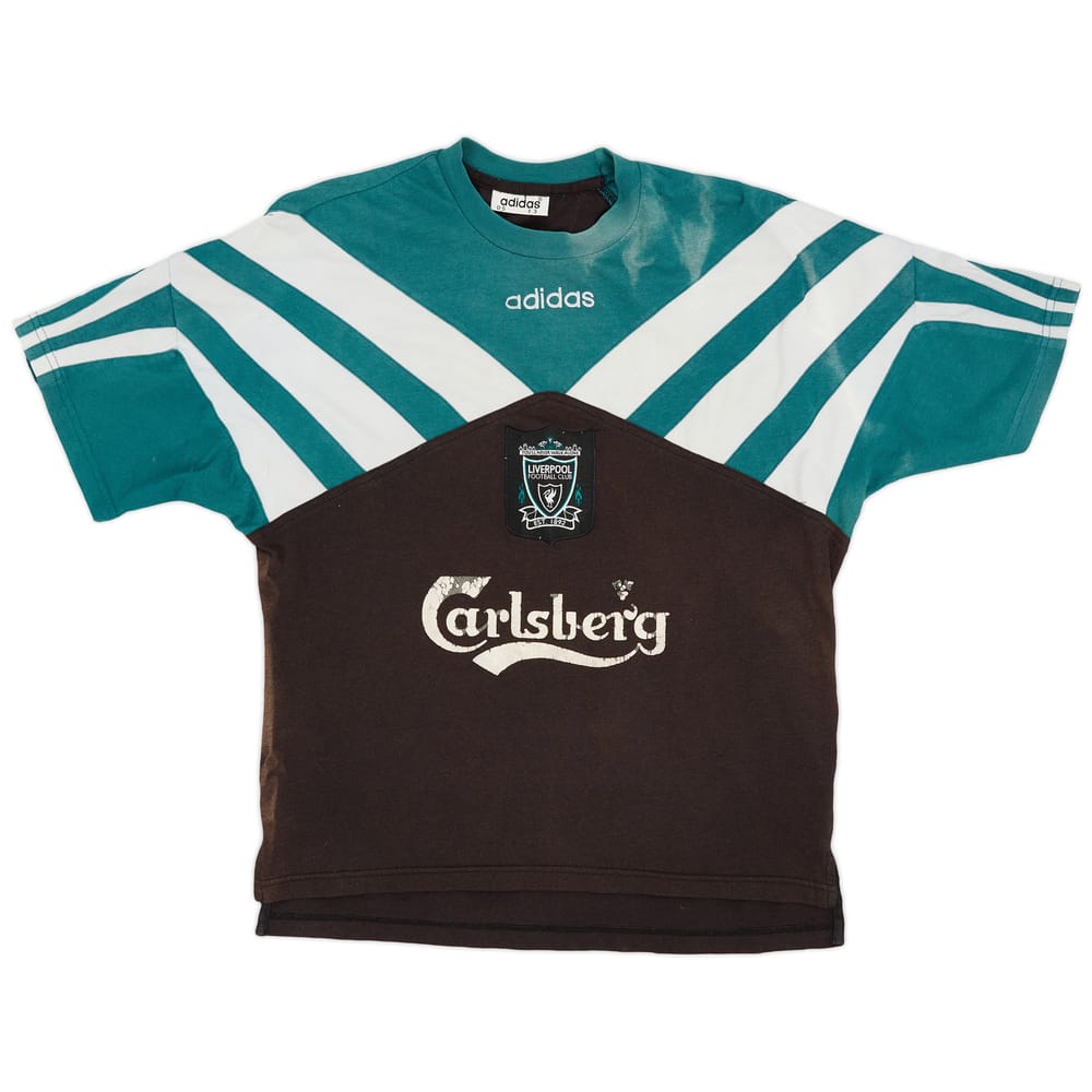 1995-96 Liverpool adidas Training Shirt - 3/10 - (L)