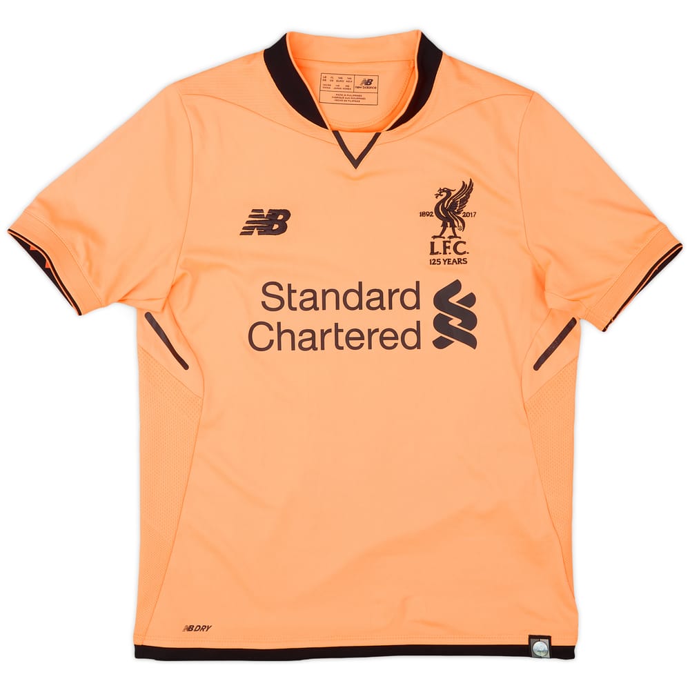 2017-18 Liverpool 125 Years Third Shirt - 8/10 - (L.Boys)