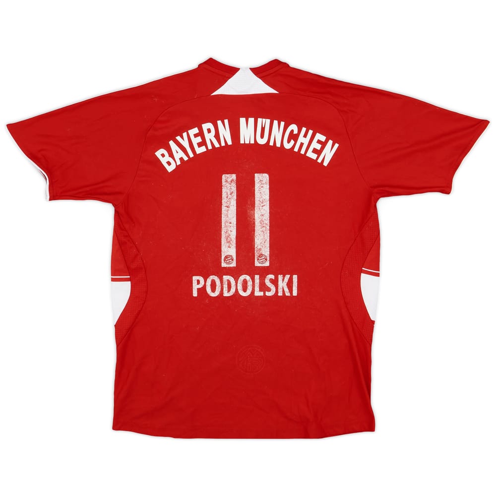 2008-09 Bayern Munich Home Shirt Podolski #11 - 5/10 - (L.Boys)