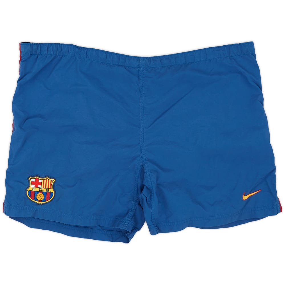2000-01 Barcelona Home Shorts - 9/10 - (L)