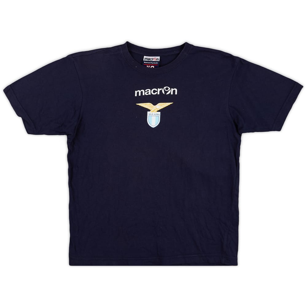 2012-13 Lazio Macron Cotton Tee - 8/10 - (XS)