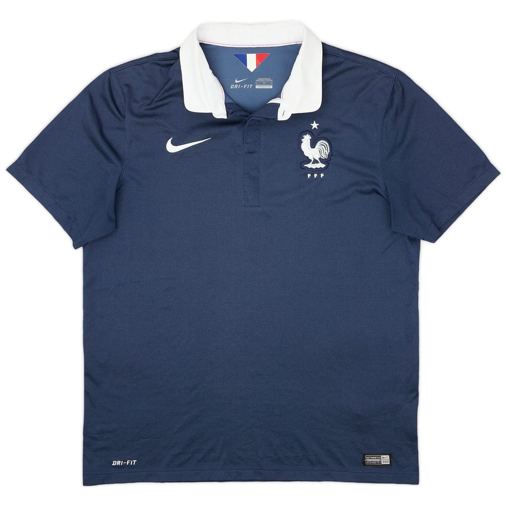 2014-15 France Home Shirt - 8/10 - (L)