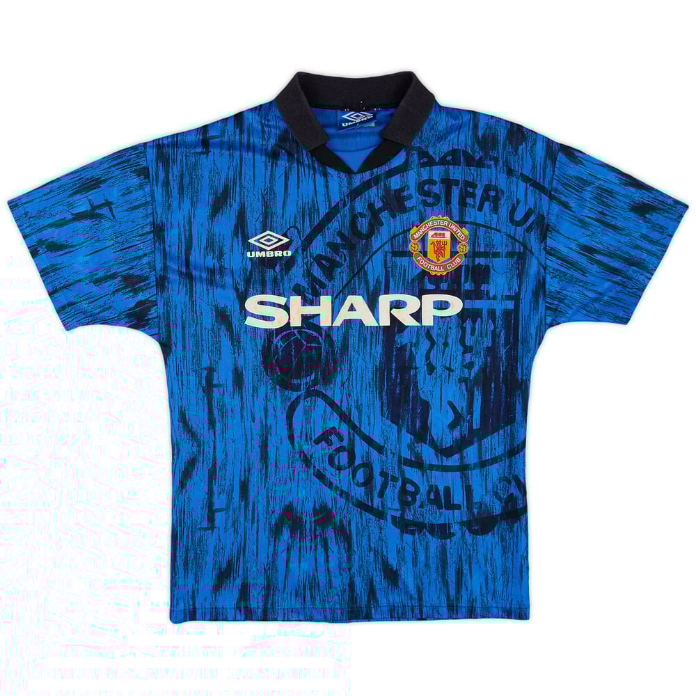 1992-93 Manchester United Away Shirt - 6/10 - (S)