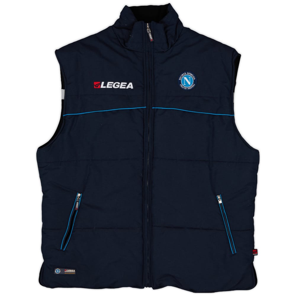 2003-04 Napoli Legea Padded Gilet - 5/10 - (XL)
