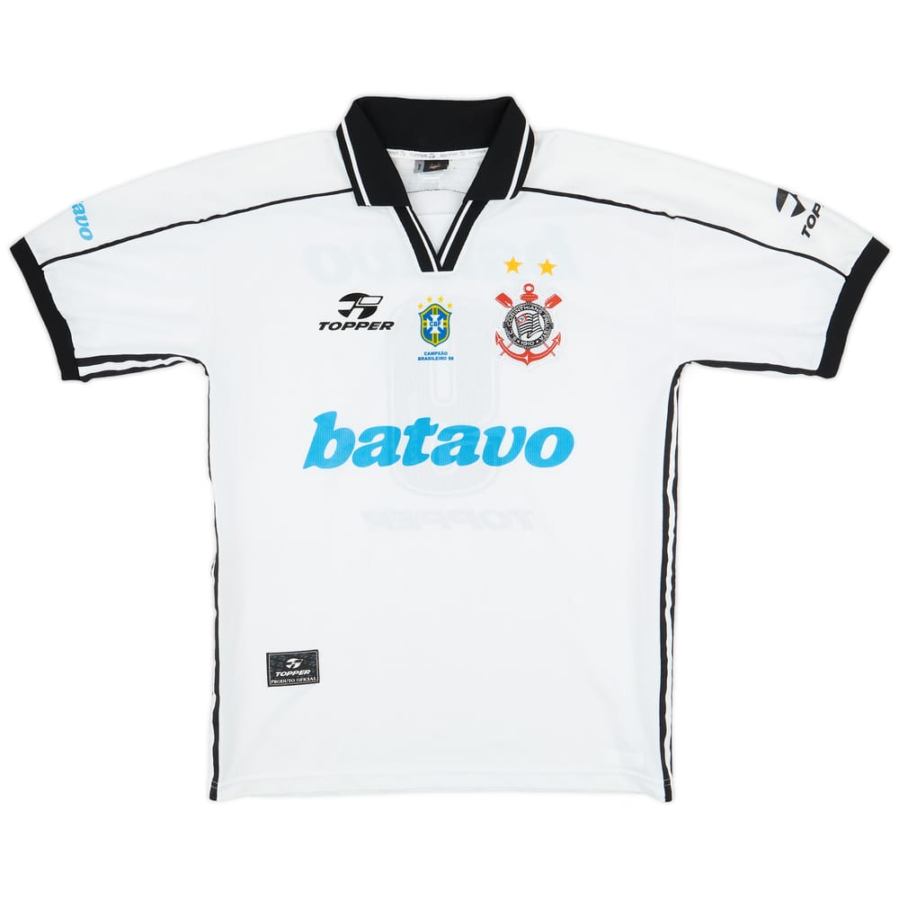 1999 Corinthians Home Shirt #9 - 9/10 - (XL)
