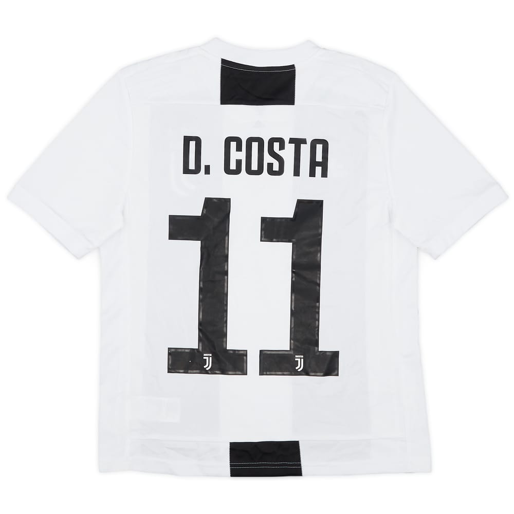 2018-19 Juventus Home Shirt D. Costa #11 - 9/10 - (L.Boys)