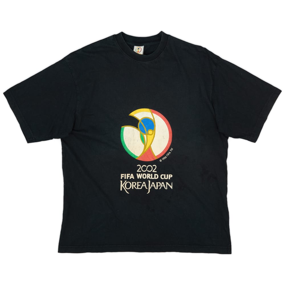 2002 FIFA World Cup Korea/Japan Graphic Tee - 7/10 - (XL)