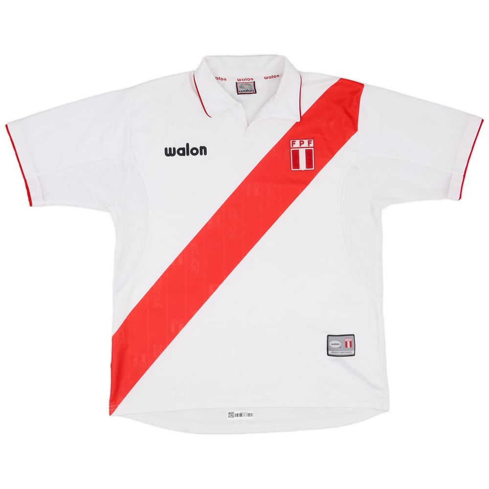 2002 Peru Home Shirt - 7/10 - (L)