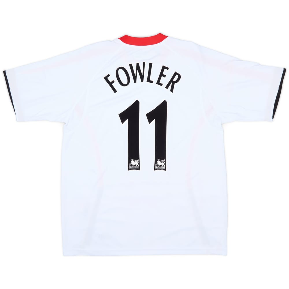 2005-06 Liverpool Away Shirt Fowler #11 (M)