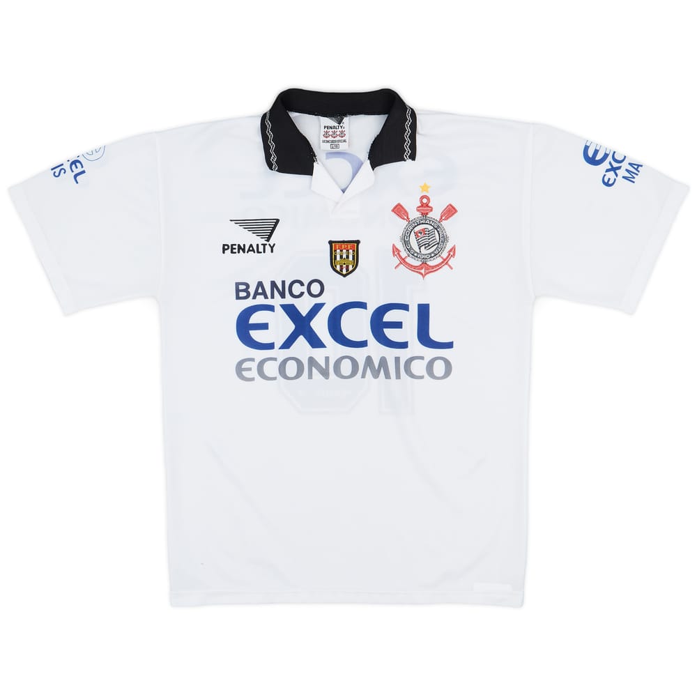 1997 Corintihians Home Shirt #10 - 6/10 - (L)