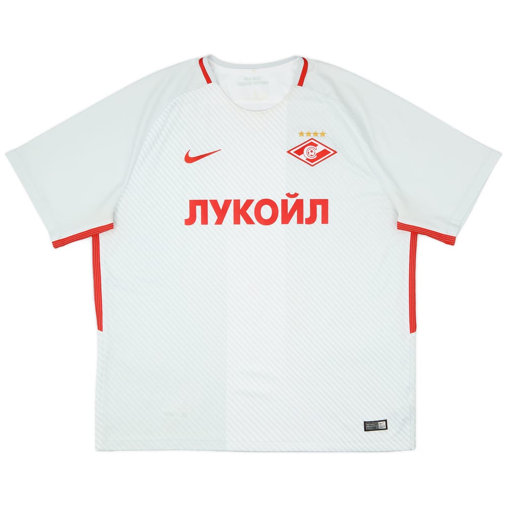2017-18 Spartak Moscow Away Shirt - 7/10 - (XXL)