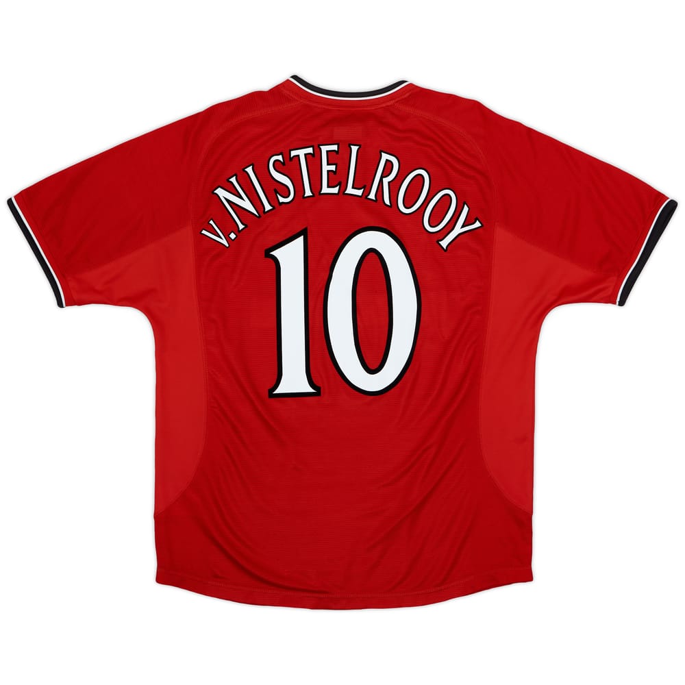 2000-02 Manchester United Home Shirt V.Nistelrooy #10 - 6/10 - (L)