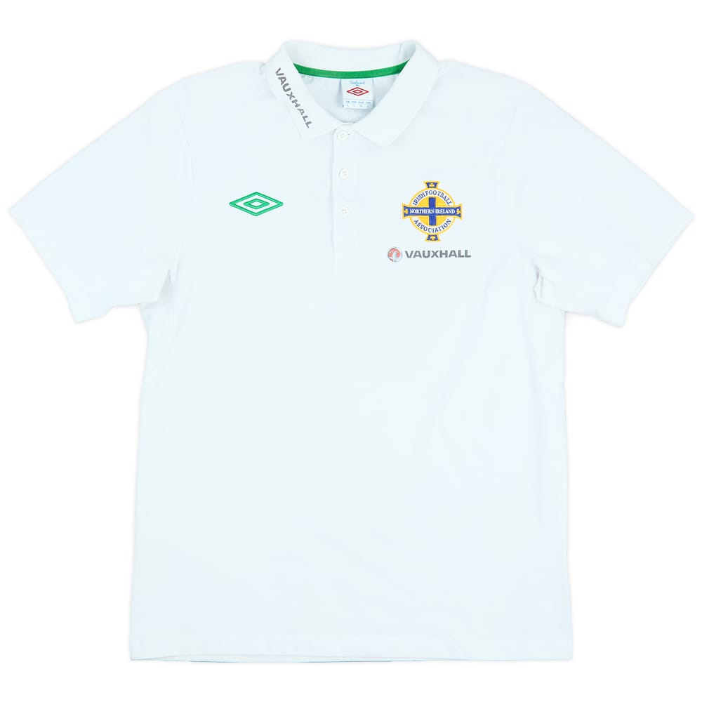 2010-11 Northern Ireland Umbro Polo Shirt - 9/10 - (L)