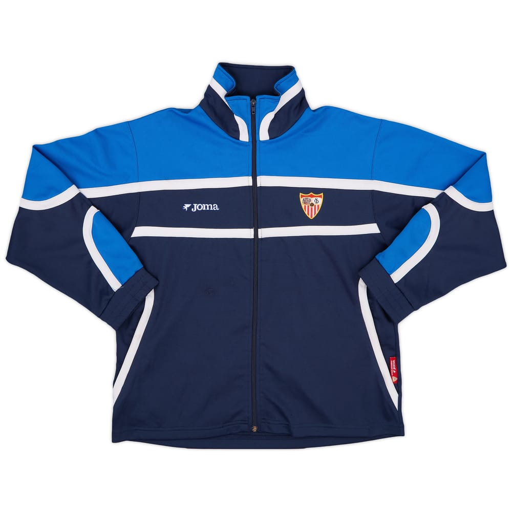 2001-02 Sevilla Joma Track Jacket - 6/10 - (XL.Boys)