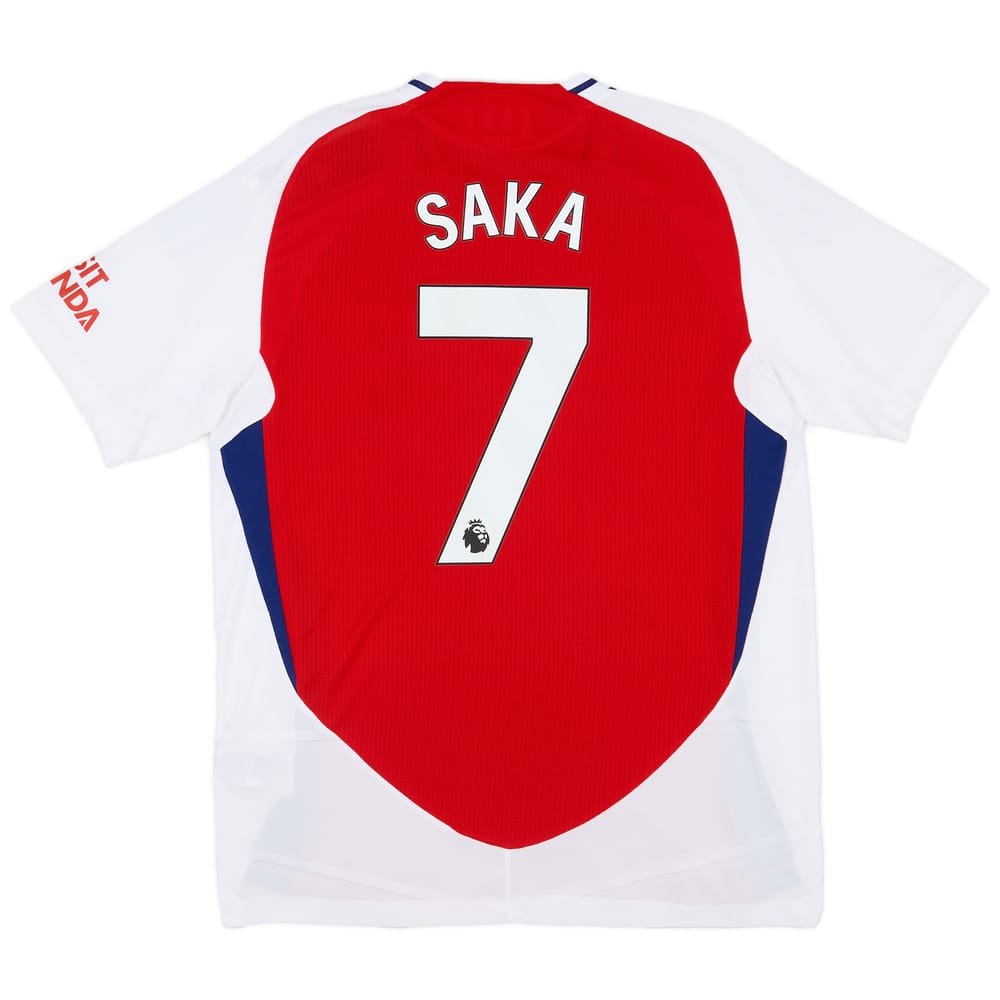 2024-25 Arsenal Authentic Home Shirt Saka #7