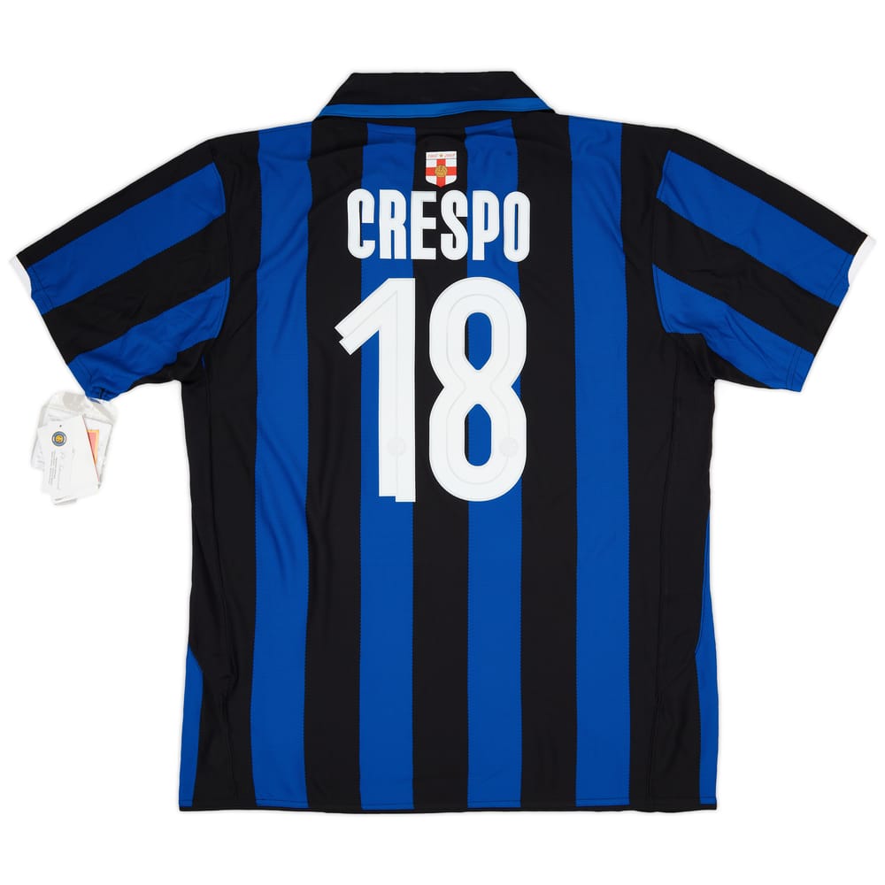 2007-08 Inter Milan Centenary Home Shirt Crespo #18 (XL)