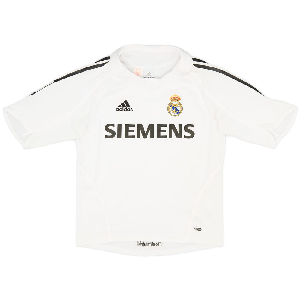 2005-06 Real Madrid Home Shirt - 7/10 - (L.Boys)