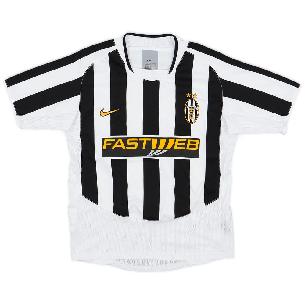 2003-04 Juventus Home Shirt - 8/10 - (M.Boys)