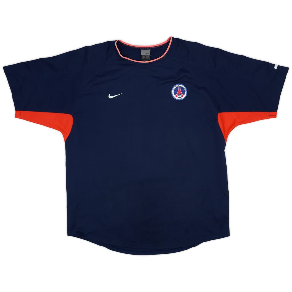 2002-03 Paris Saint-Germain Training Shirt - 8/10 - (XL)