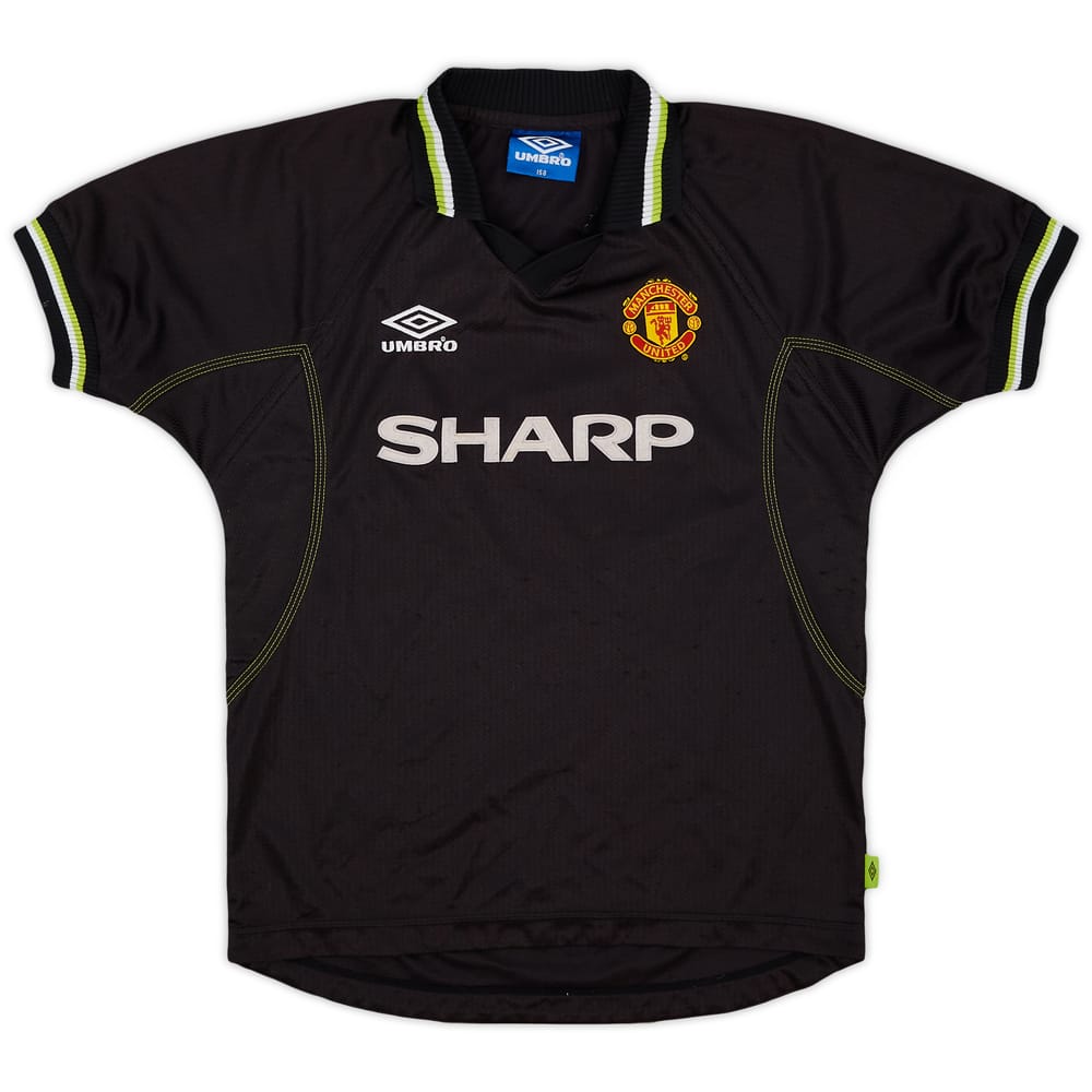 1998-99 Manchester United Third Shirt - 5/10 - (L.Boys)