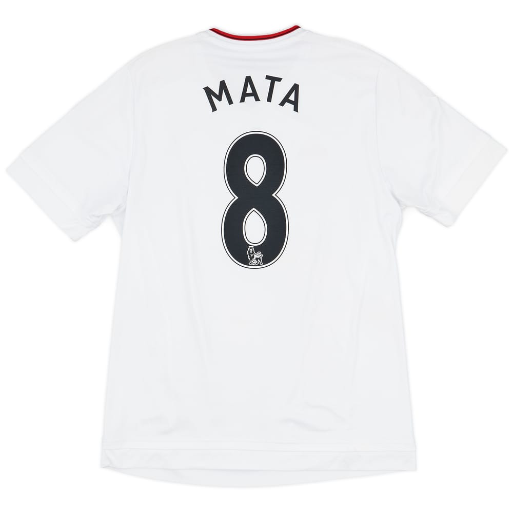 2015-16 Manchester United Away Shirt Mata #8 - 9/10 - (L)