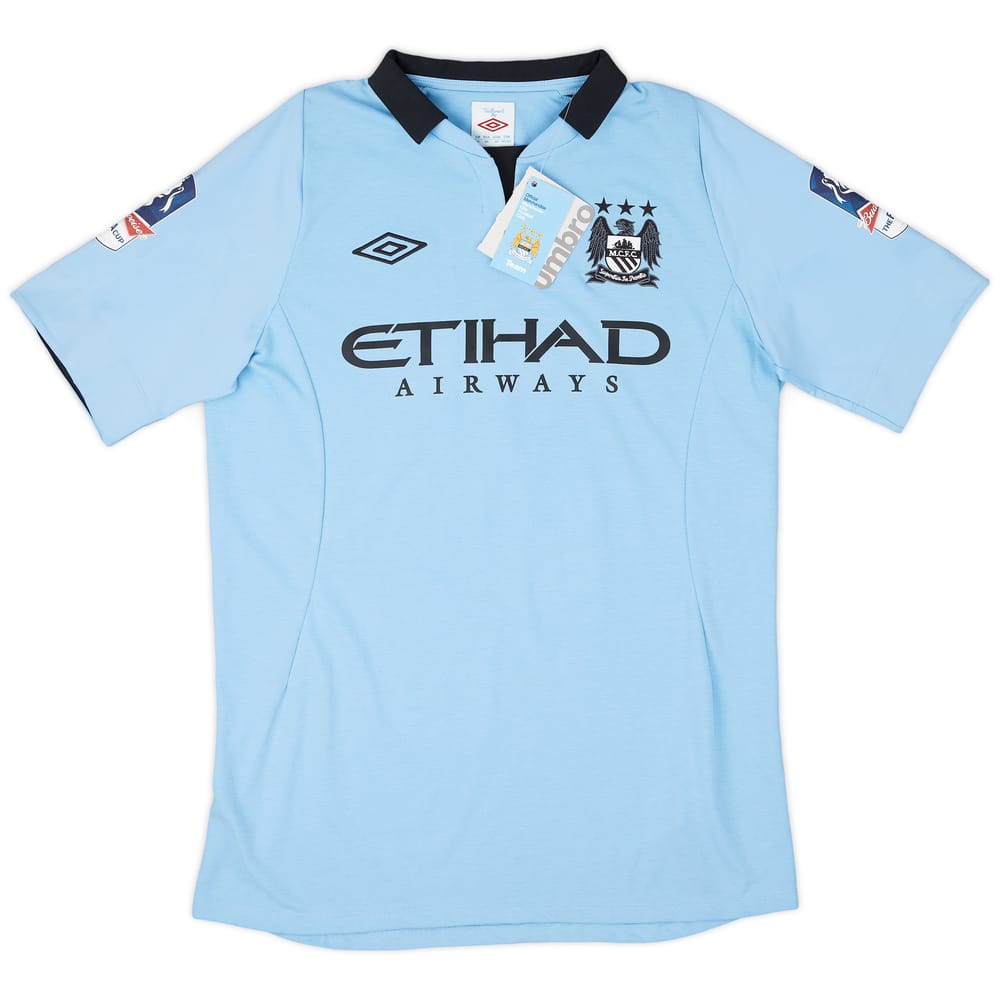 2012-13 Manchester City Home Shirt Wembley #13 (M)