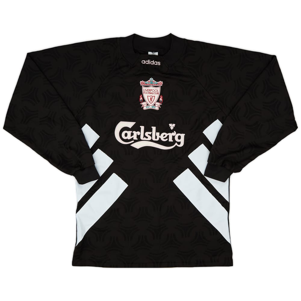 1993-95 Liverpool GK Shirt - 9/10 - (M)