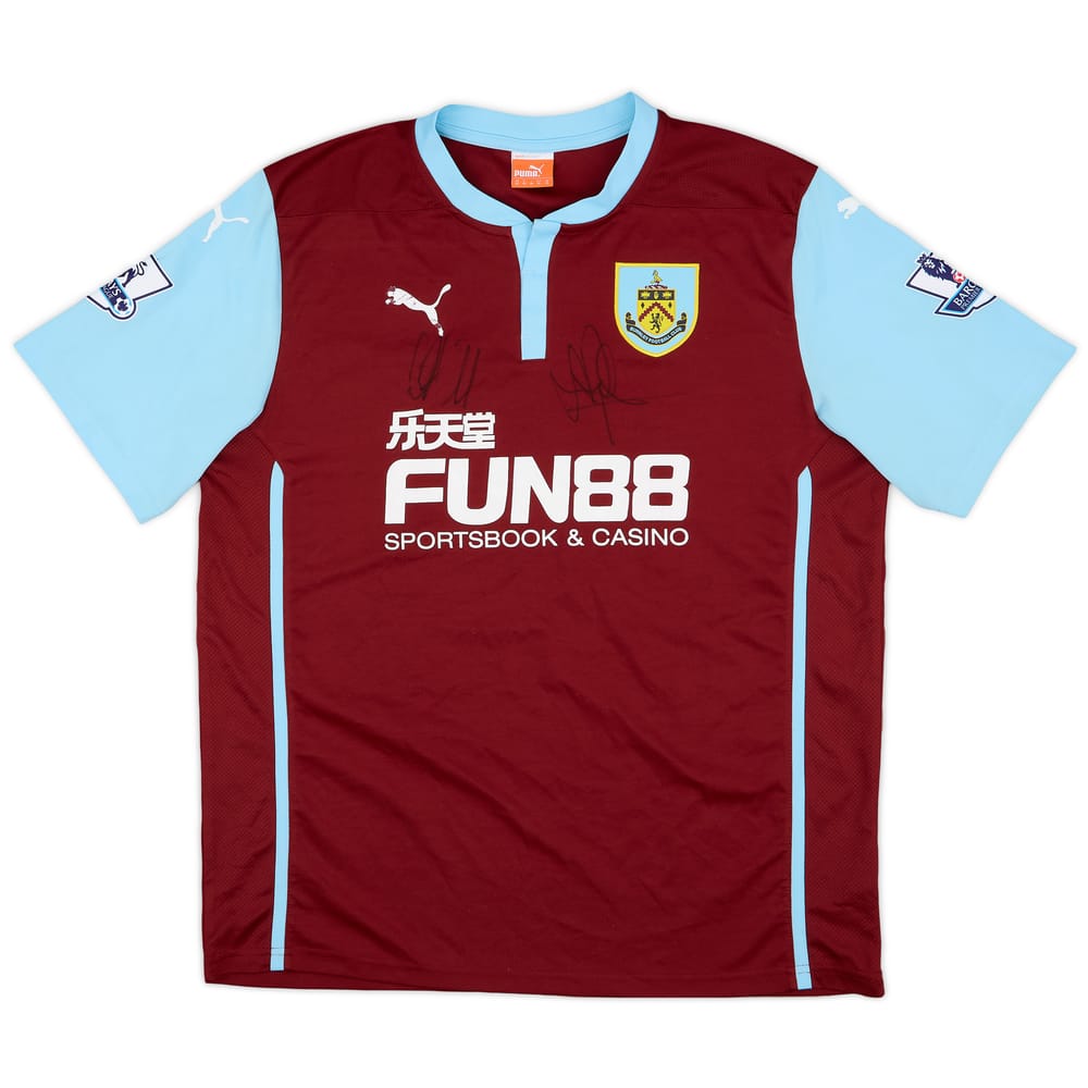 2014-15 Burnley Signed Home Shirt - 6/10 - (XL)