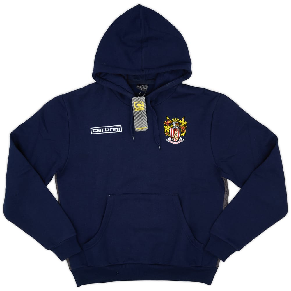 2015-16 Stevenage Carbrini Hooded Sweat Top (S)