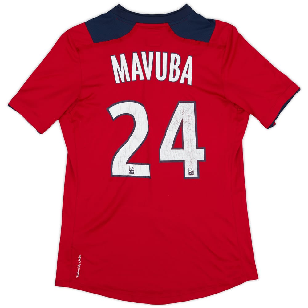2012-13 Lille Home Shirt Mavuba #24 - 5/10 - (S)
