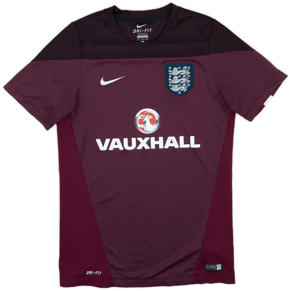 2014-15 England Nike Training Shirt - 8/10 - (S)