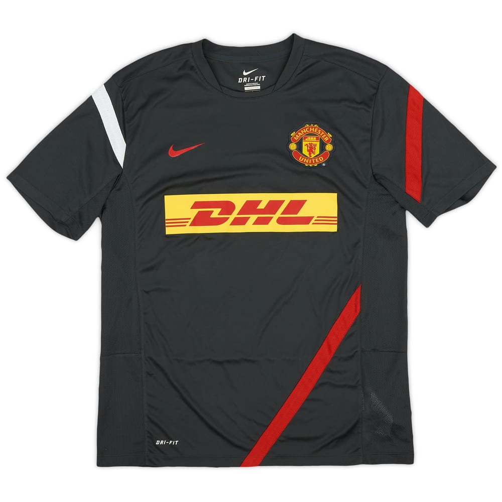 2012-13 Manchester United Nike Training Shirt - 8/10 - (L)