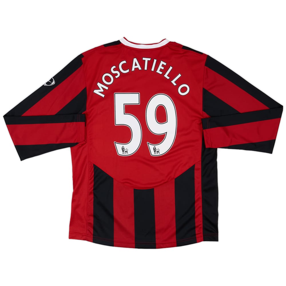 2007-08 Fulham Away L/S Shirt Moscatielllo #59 - 8/10 - (L)