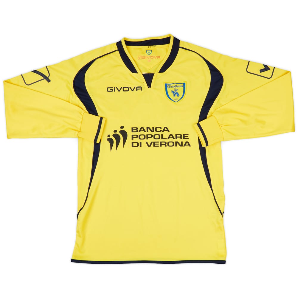 2009-10 Chievo Verona Givova Training L/S Shirt - 9/10 - (M)