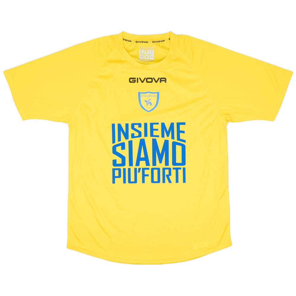 2017-18 Chievo Verona Givova Training Shirt - 9/10 - (L)