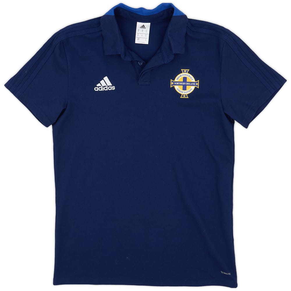 2018-19 Northern Ireland adidas Polo Shirt - 9/10 - (M)