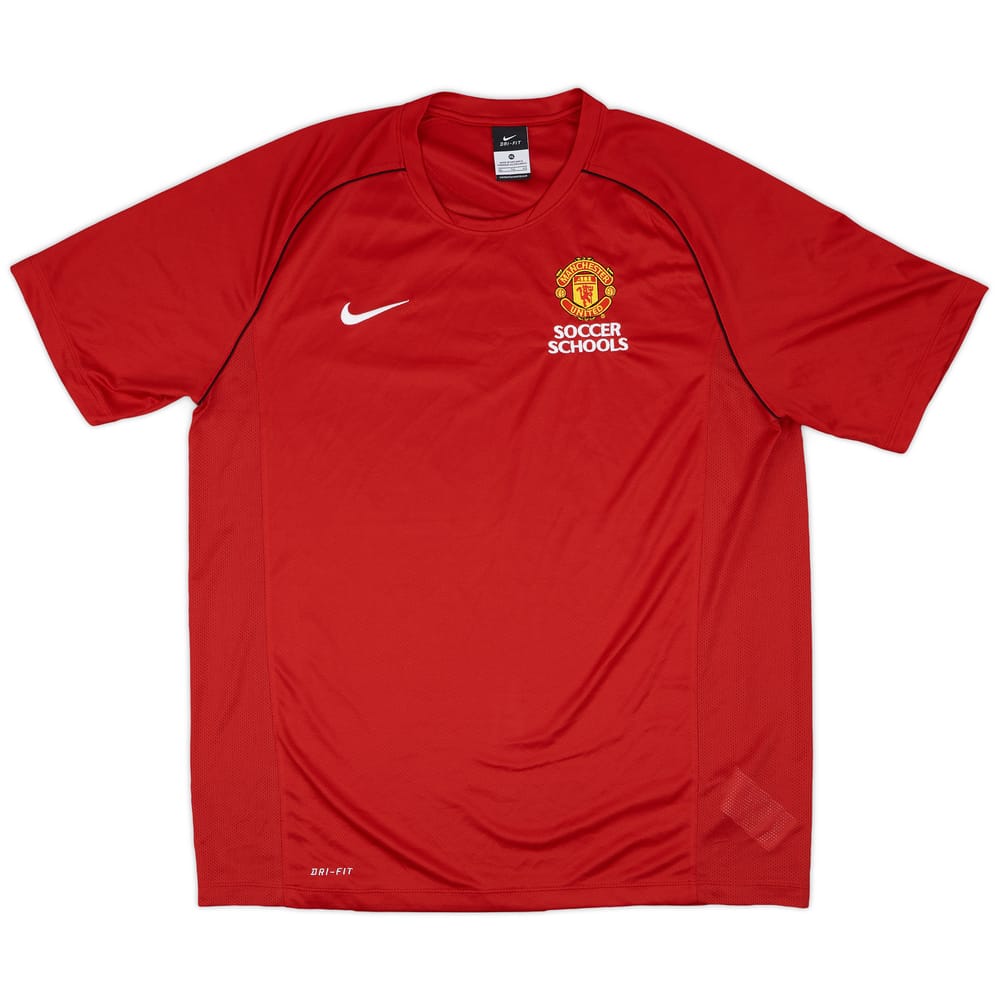 2012-13 Manchester United Nike "Soccer School" Training Shirt - 9/10 - (XL)