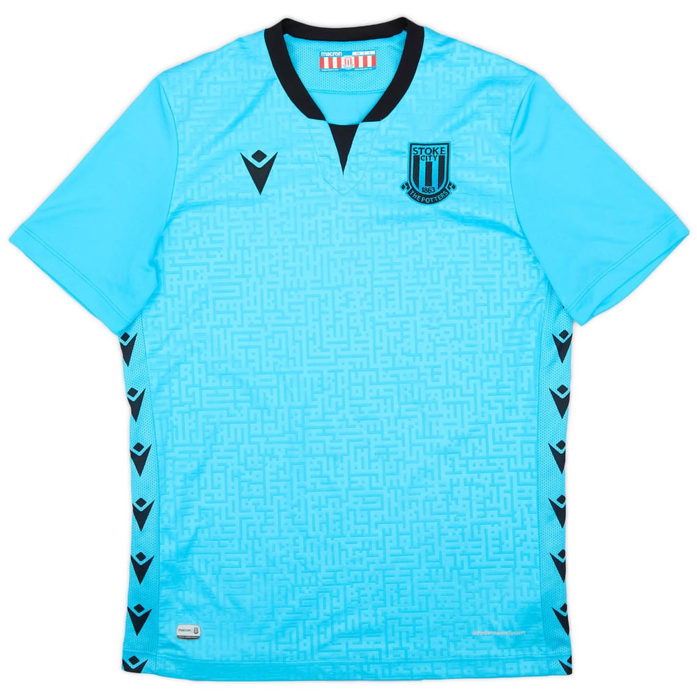 2021-22 Stoke City GK S/S Shirt - 7/10 - (S)