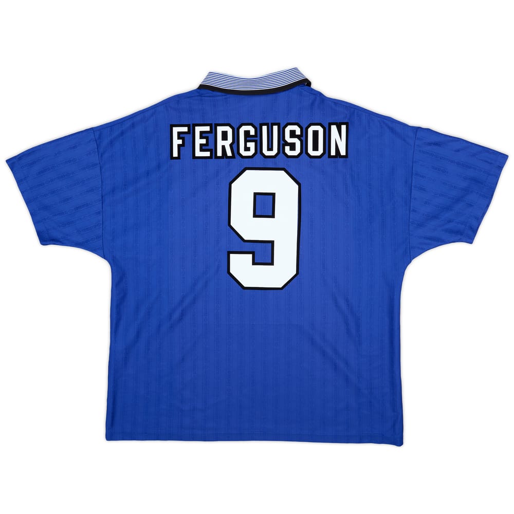 1995-97 Everton Home Shirt Ferguson #9 - 7/10 - (XXL)